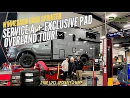 WINNEBAGO EKKO SPRINTER SERVICE A | EXCLUSIVE PAD OVERLAND TOUR | DYNO, LIFTS & MODS | #automotive