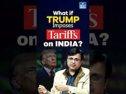 Trump Tariffs: Impact on Indian Economy #china #canada #india #trump