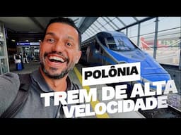 Como ir de Varsóvia a Cracóvia de Pendolino o trem de Alta Velocidade da Polônia