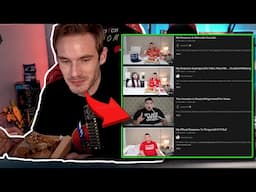 Pewdiepie REACTS on Charlie (Cr1TiKaL) and Nikocado Avocado Drama [Mukbang Stream]