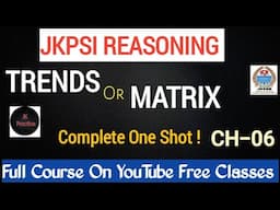 Trends Reasoning Jkpsi Exam | Jkpsi Reasoning #jkssb