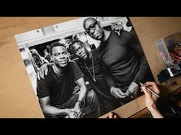 Drawing Kevin Hart, Chris Rock, and Dave Chappelle