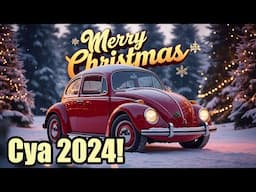 Merry Christmas - Classic VW BuGs 2024 Year End Wrap up!