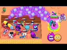 INFINITE HYPERCHARGE SUPERS BROKEN ALL BRAWLERS 🔥 Brawl Stars 2025 Funny Moments & Fails ep.1637