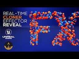 Unreal Engine Motion Design Tutorial: Logo Reveal | Real-Time Particles