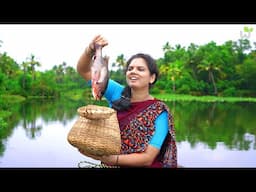 Red Snapper Fish Masala & Butter Rice for Lunch | Ghee rice Recipe | Traditional Kerala Lifestyle.