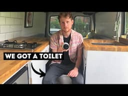 VAN LIFE UPGRADES | Composting toilet & security camera