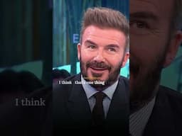 ⭐️ David Beckham: “How Girls Change the World” #davidbeckham #englishspeeches