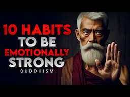 10 Habits to Be Emotionally Strong | Buddhism