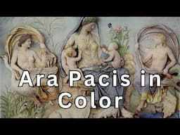 The Ara Pacis in color!