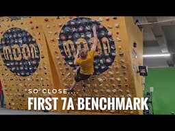 So close to my first 7a benchmark before lockdown! #shorts