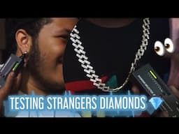 TESTING STRANGERS DIAMONDS 💎 | PUBLIC INTERVIEW ! SUPERBOWL EDITON