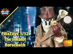 Filix Toys Inkblot 1/12 Rorschach Action Figure Review