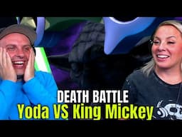 Yoda VS King Mickey Star Wars VS Kingdom Hearts DEATH BATTLE! | THE WOLF HUNTERZ REACTIONS