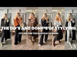 Do's & Dont's for looking stylish with Personal Stylist, Melissa Murrell. Styling The Everyday Woman