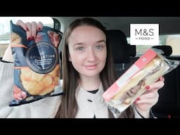 EATING FOOD I HAVE NEVER TRIED BEFORE FROM M&S