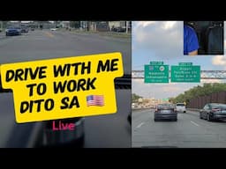 Drive with me to Work dito sa US // What it feels like to drive sa US