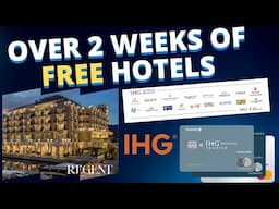 2+ Weeks of FREE Hotel Stays - Chase IHG Reward Premier Credit Card Review + Point Strategy