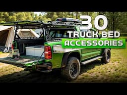 30 Must Have Car Camping Truck Bed Accessories