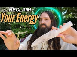 4K ASMR REIKI | Plucking, Pulling & Cutting Ties With Energy Vampires