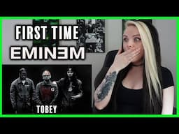 FIRST TIME listening to EMINEM - Tobey  feat. Big Sean & BabyTron [Official Music Video] REACTION