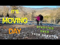 😱It’s MOVING DAY🌞 We're STARTING OVER From Scratch #homestead  #offgrid #tinyhouse #solarenergy