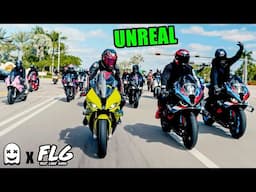 MIAMI'S BIGGEST BIKE EVENT Of The Year 🤯| Ghost Racing x FLG | M1000rr