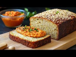 How to make lentil bread from scratch. WITHOUT FLOUR, without kneading! In 5 minutes for weight loss