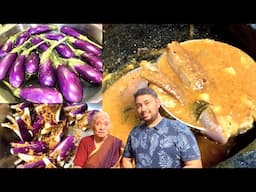 ENNAI KATHIRIKAI KUZHAMBU | எண்ணெய் கத்திரிக்காய் குழம்பு | Soft & Spongy Brinjal Kulambu