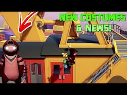 *New Gang beast's Update News! (Patch notes + new costumes!