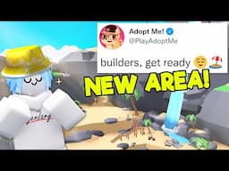 TROPICAL ISLAND AREA in Adopt ME 🌴 Builders Update Coming! (Roblox)