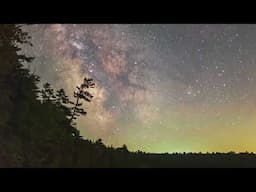 Relaxing Night Calls of Loons Under Starry Skies of Maine