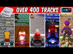 Evolution of Mario Kart Tracks (1992 - 2023) Tour, Arcade Games and DLCs Included (4K)