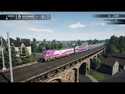 Train Sim World 5® Chasing Boston MBTA GE HSP46 On Providence Line!