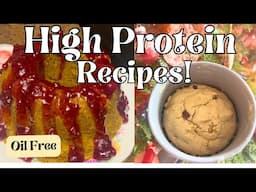 HEALTHY OIL FREE HIGH PROTEIN MEALS | FESTIVE RECIPES