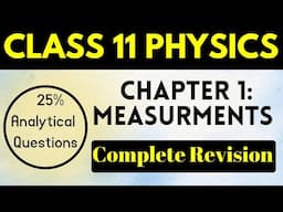 Physics Class 11 Quick Revision - Chapter 1 Measurements