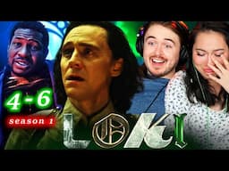 **NEW BIG BAD?!** Loki (2021) Episodes S1 Ep 4-6 Reaction: FIRST TIME WATCHING