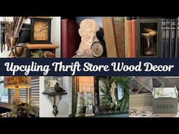 Trash to Treasure: 10 Stunning Thrift Store Wood Decor Upcycles