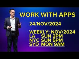 24/Nov/2024 - ChatGPT Work with Apps - LifeArchitect.ai LIVESTREAM