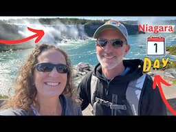 🇨🇦 1 Day in Niagara Falls Canada! 🌊 Day & Night at the Falls, Rainbow Bridge & More 🌈