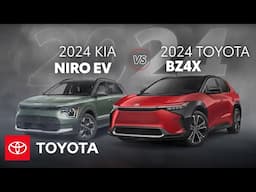 2024 Toyota bZ4X vs 2024 Kia Niro Comparison | Toyota