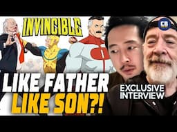 Mark Follows In Omni-Man's Footsteps? - Steven Yeun, J.K. Simmons - Invincible Season 3 Interview