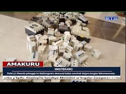 #AMAKURU21H:05/02/2025:Polisi y'u Rwanda yatangaje ko itazihanganira abajura bangiza ibikorwaremezo.