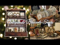 Thrifted Antiques and Vintage Treasure + Decorate with me! #86 | Brocante Shelf Styling