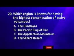 QUESTIONS ON DISTRIBUTIONS OF ACTIVE VOLCANOES, EARTHQUAKES' EPICENTERS AND MOUNTAIN RANGES