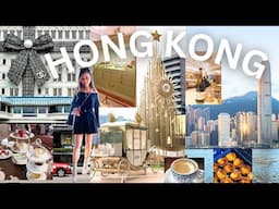 HONG KONG VLOG 2024 | HK k11, tai kwun, observation wheel,upper house, fortnum and mason, ding ding