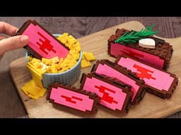 STOP Putting Your PERFECT 10/10 LEGO Grilled Steak with Dipping Sauces Out ASMR