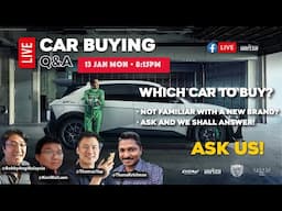 Weekly LIVE Car Buying Q&A | Evomalaysia.com (13/1/2025)