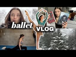 Ballerina VLOG | January week, reading, GRWM, pilates and workouts I do, healthy lifestyle, ballet