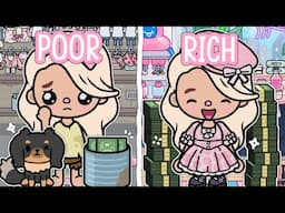 Poor To Rich 💖🏠 || *WITH VOICE* 🎙️|| Toca Boca TikTok Roleplay 🩵🌈